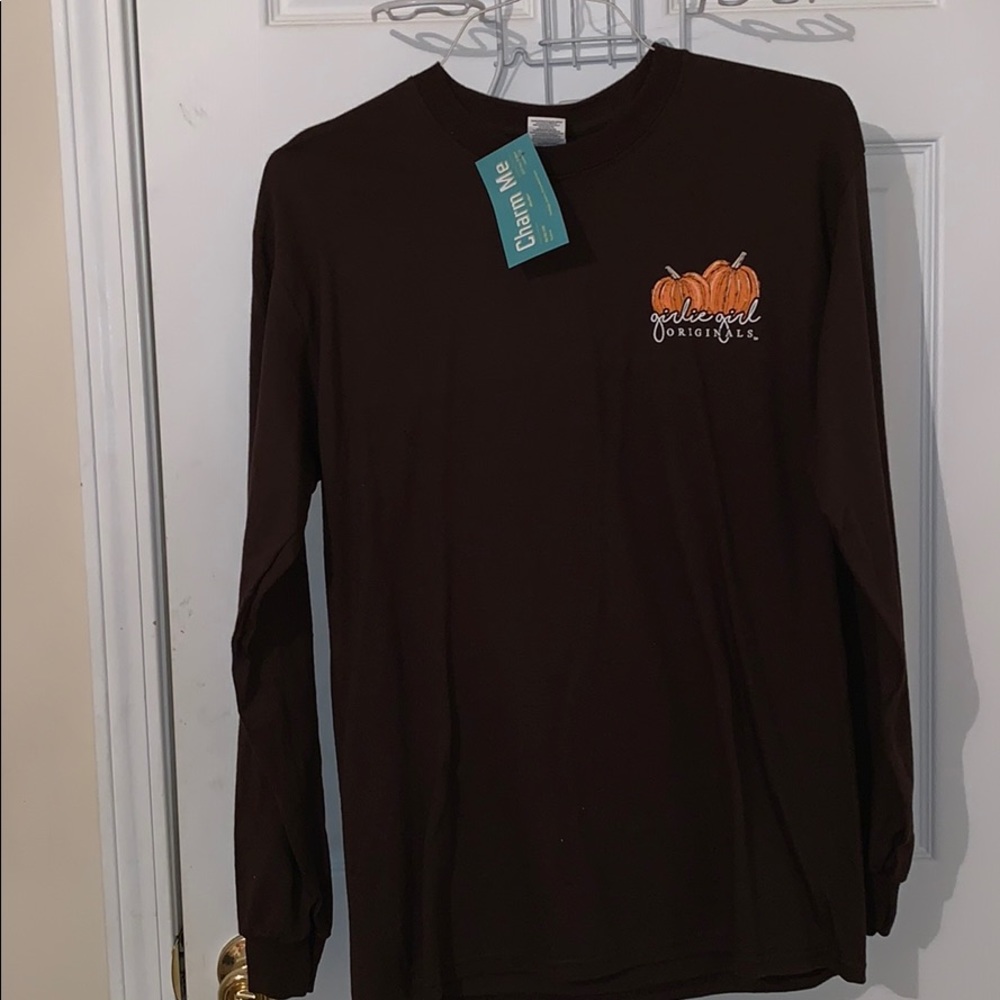 Long Sleeve cotton shirt perfect for fall.